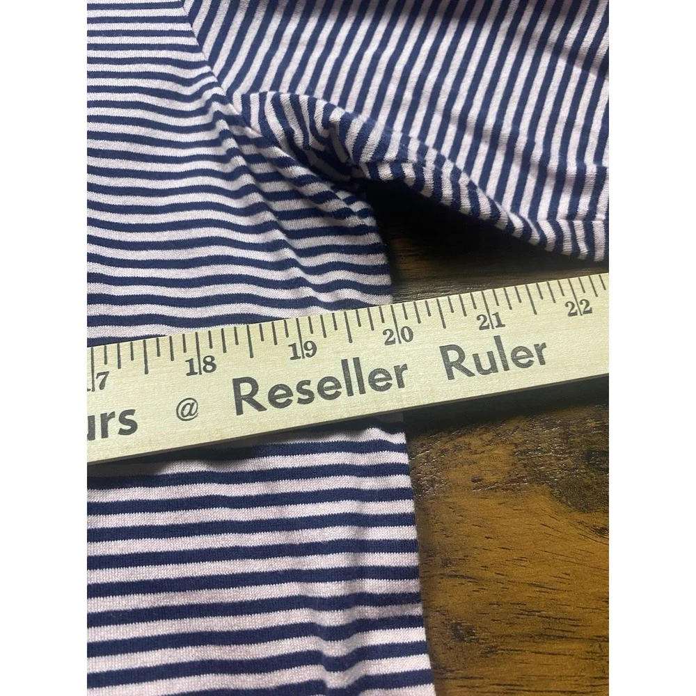 Polo Ralph Lauren Pima Performance Classic Fit Pink/Navy Striped Polo Shirt M